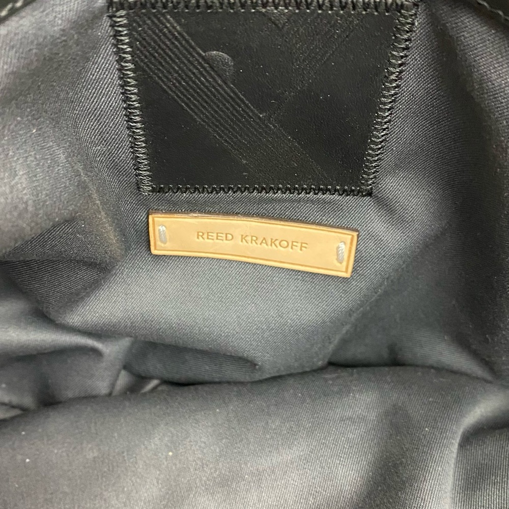 Reed Krakoff Boxer Tote Large Black and Gray Top Handle Bag - Picture 7 of 15